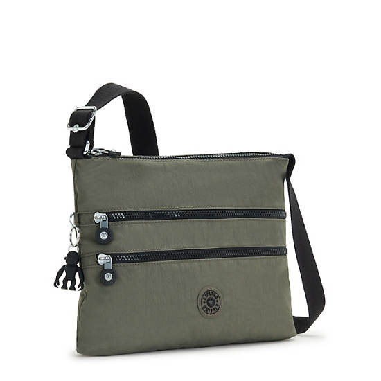 Kipling Alvar Crossbody Táska Zöld | HU 1059TC